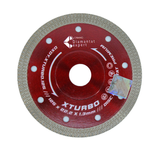 Disc DiamantatExpert pt. Portelan dur & Gresie ft. dura 125x22.2 (mm) Premium - DXDY.XTURBO.125