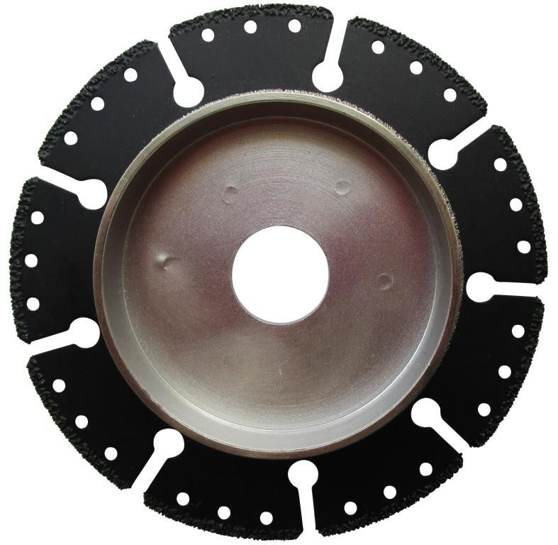 Disc DiamantatExpert pt. taiere si sanfrenare tevi de plastic 125x22.2 (mm) Super Premium - DXDH.9107.125.TA