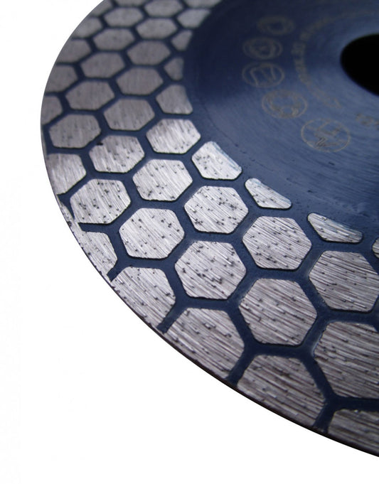 Disc DiamantatExpert pt. taiere si slefuire - Gresie si Placi dure 125x22.23 (mm) Super Premium - DXDH.3911.125