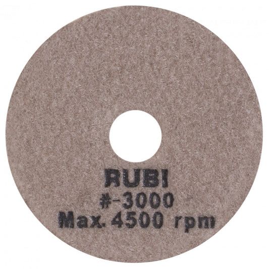 Dischete diamantate pt. polisat marmura, granit, piatra 100mm, #3000 - RUBI-62976