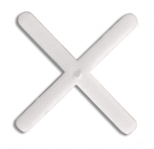 Distantiere ( Cruciulite ) pt. placi - gresie si faianta - Rost 2 mm - 300 buc - RUBI-2901