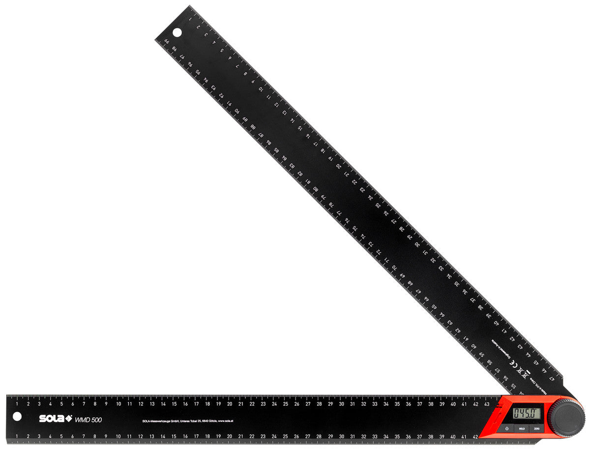 Echer / goniometru reglabil, WMD 500 - Sola-56052401