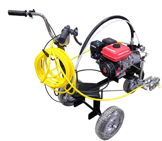 Echipament airless pentru trasat marcaje rutiere - Complet Echipat - 7CP , 1/4", 2.8L/min, 220bar - CNO-APSR-Base