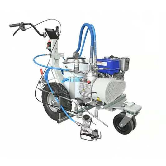 Echipament airless pentru trasat marcaje rutiere Larius Dali Plus, 4 l/min - rezervor 23 litri