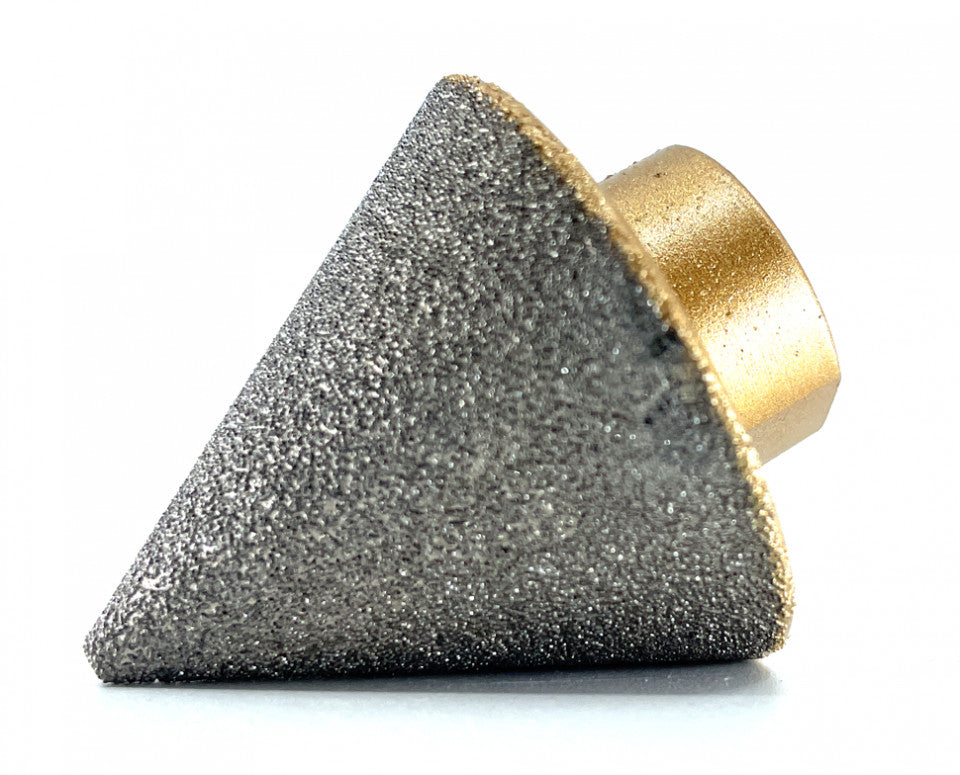 Freza diamantata conica pt. rectificari in placi ceramice, piatra, 2-38mm - DXDY.FCON.2-38