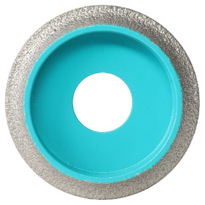 Freza diamantata pentru profilare granit, marmura, gresie Profil Semirotund , R-10mm, ∅75x22,23mm - BIHUI-DGV310