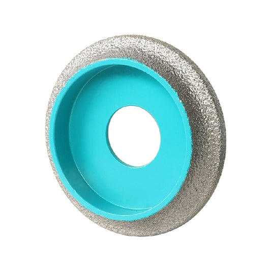 Freza diamantata pentru profilare granit, marmura, gresie Profil Semirotund , R-10mm, ∅75x22,23mm - BIHUI-DGV310