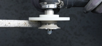 Freza diamantata pentru profilare Profil Bizot 45°, R-10mm, ∅115xM14 - BIHUI-DCPE45