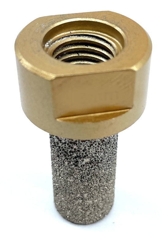 Freza tip deget pt. frezari in gresie portelanata si piatra - diametrul 12mm, lungime 50mm - prindere M14 - DXDY.GOLD.Finger.D12.H50