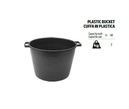 Galeata plastic 40l - Officine Iori