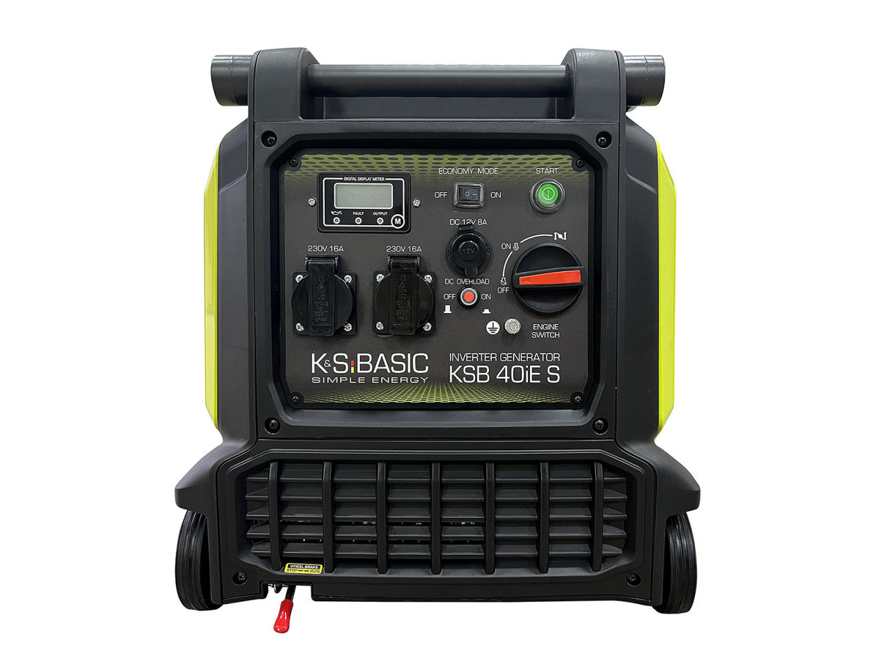 Generator de curent 3.8 kW inverter - benzina - insonorizat - Konner & Sohnen - KSB-40iE-S