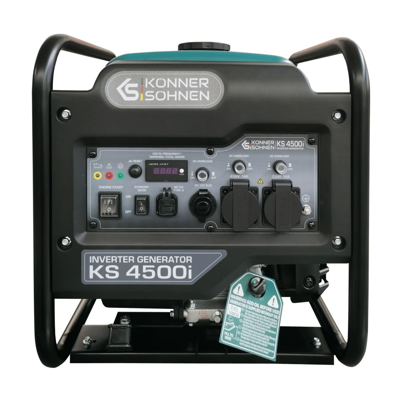 Generator de curent 4.5 kW inverter - benzina - Konner & Sohnen - KS-4500i