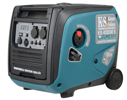 Generator de curent 4 kW inverter - benzina - insonorizat - Konner & Sohnen - KS-4000iE-S-ATSR