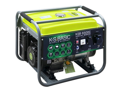 Generator de curent 5.5 kW benzina BASIC LINE - Konner & Sohnen - KSB-6500C