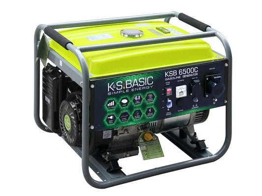 Generator de curent 5.5 kW benzina BASIC LINE - Konner & Sohnen - KSB-6500C