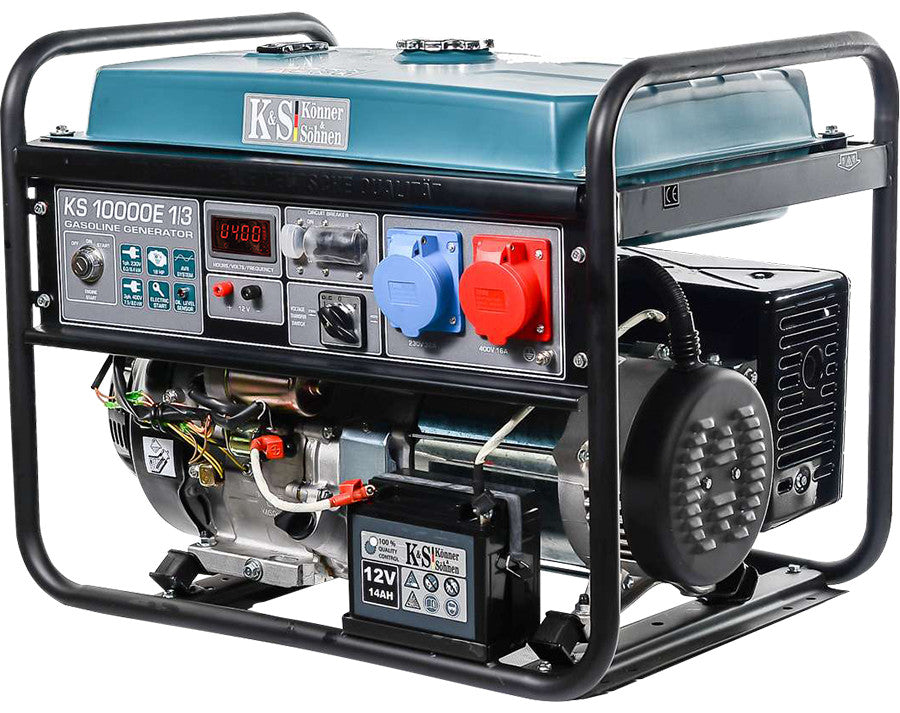 Generator de curent 8 kW benzina PRO - Konner & Sohnen - KS-10000E-1/3