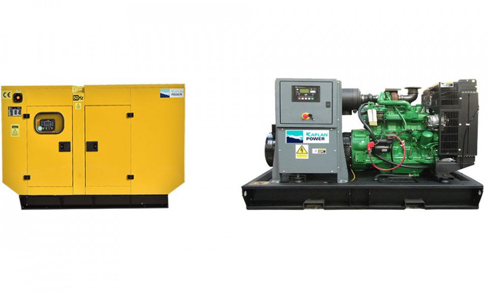 Generator stationar insonorizat DIESEL, 88kVA, motor Baudouin, Kaplan KPB-88