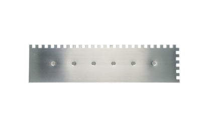 Gletiera dintata cu maner din lemn 48cm, 10mm - RUBI-65983