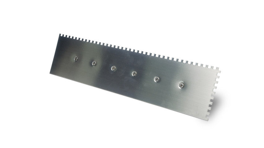 Gletiera dintata cu maner din lemn 48cm, 6mm - RUBI-65958