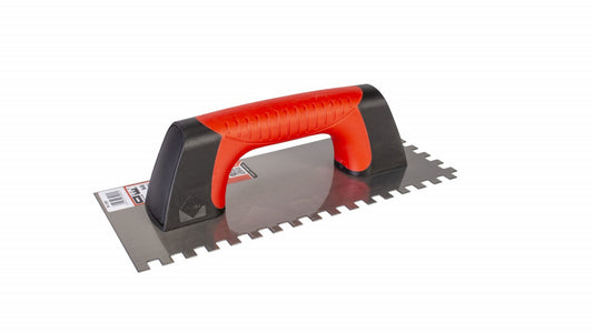 Gletiera dintata cu maner Rubiflex 28cm, 8mm - RUBI-75957