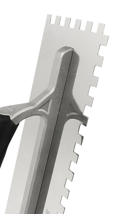 Gletiera dintata INOX 280 x 120mm, 10mm - BIHUI-PTSB10