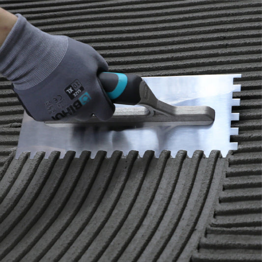 Gletiera dintata INOX 280 x 120mm, 12mm - BIHUI-PTSB12