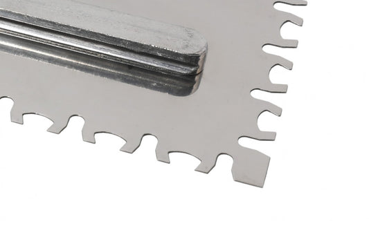 Gletiera dintata INOX 280 x 120mm, Tiger - BIHUI-PTSBTG