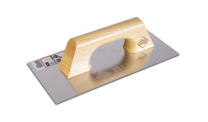 Gletiera dreapta, otel cu maner din lemn, 30cm - RUBI-65950