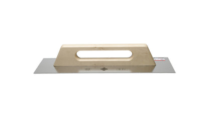Gletiera dreapta, otel inoxidabil cu maner din lemn, 48cm - RUBI-72915
