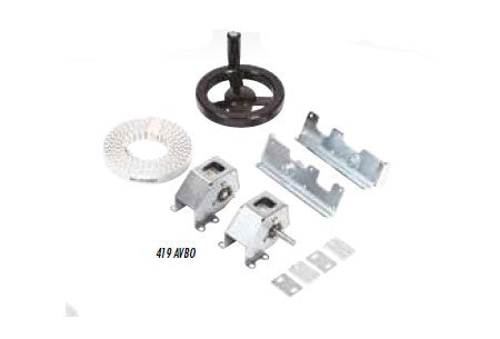 Kit cu roata manuala pt. deplasarea capului de taiere pt. Bolt 150 - Raimondi-419AVBO=150