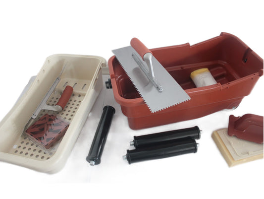 Kit Galeata Easy cu burete Sweepex si accesorii pt. curatat rosturi - Raimondi-436EASYKIT20