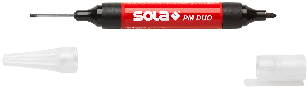 Marker permanent / marcator gauri, negru PM DUO - Sola-66080120