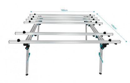 Masa modulara de lucru pt. placi mari 1800x1400 (mm) - BIHUI-LFWB