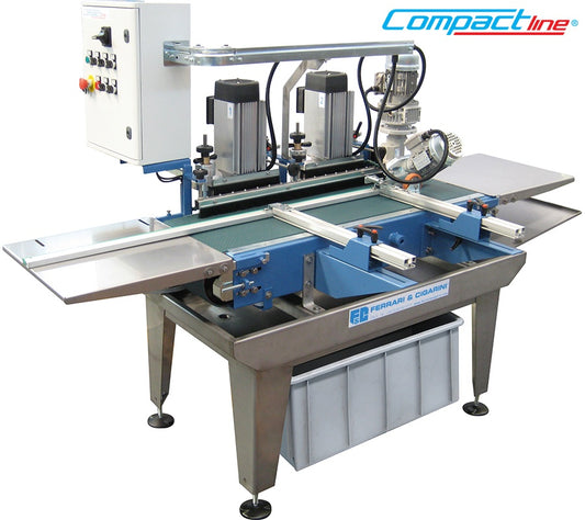 Masina automata de profilat MPC/2 , 2 capete profilare - latime 350mm, grosime 30mm - Ferrari&Cigarini