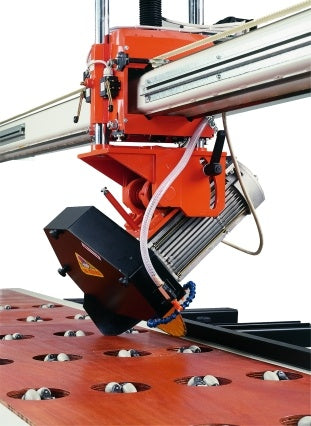 Masina automata, pt. prelucrat marmura, Manta 300 SPECIAL CE PLUS - 5.5 kW, 320cm, 150mm - Mondial