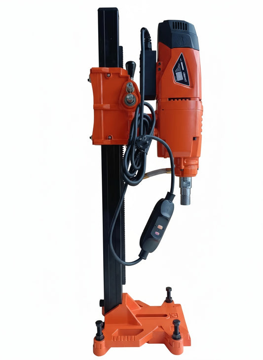 Masina de carotat industriala pt. beton armat si materiale dure Ø300mm, 4.98kW, stand fix inclus - CNO-CK-D300E