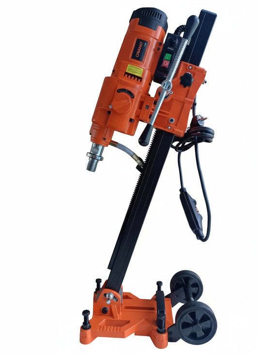 Masina de carotat industriala pt. beton armat si materiale dure Ø350mm, 4.88kW, stand reglabil la unghi inclus - CNO-CK-935/3BE