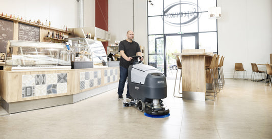 Masina de curatat/aspirat pardoseli cu sistem Ecoflex SC401B Full - 430mm, 30 litri - Nilfisk-9087390020