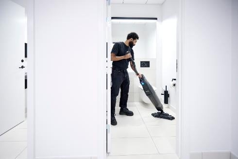 Masina de spalat / aspirat cu acumulator, DRYFT V1 EU - 390mm, 25.2V - Nilfisk-58002000