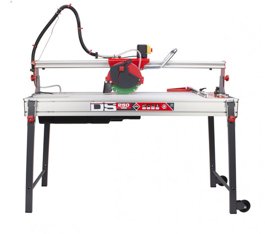 Masina de taiat gresie, faianta si placi 102cm, 2.2kW, DS-250-N 1000 Laser & Level ZERO DUST 230V-50 Hz. - RUBI-52920