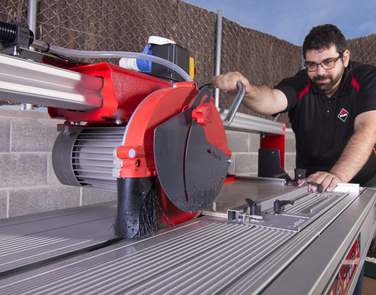 Masina de taiat gresie, faianta si placi 102cm, 2.2kW Trifazat 400V, DS-250-N 1000 Laser & Level ZERO DUST - RUBI-52925