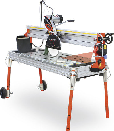 Masina de taiat marmura, granit 120cm, 2.2kW, DYNAMIC 120S cu laser si roti - Battipav-701201