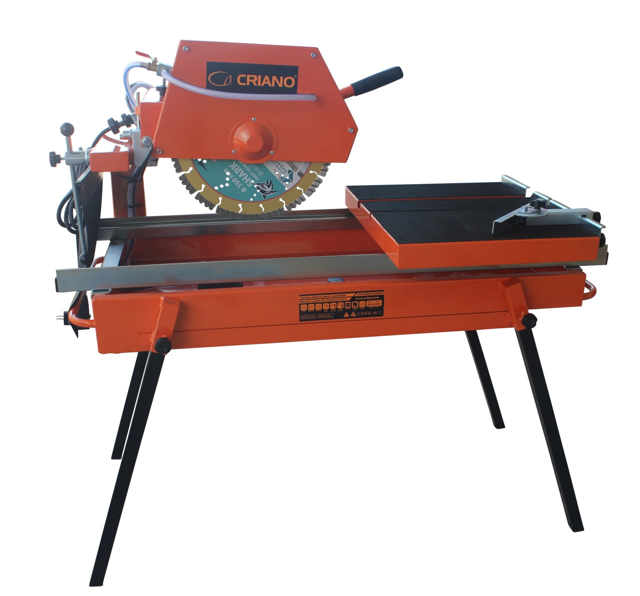 Masina de taiat materiale de constructii 80cm, 2kW, diametru disc 350mm - CNO-BRICKER350