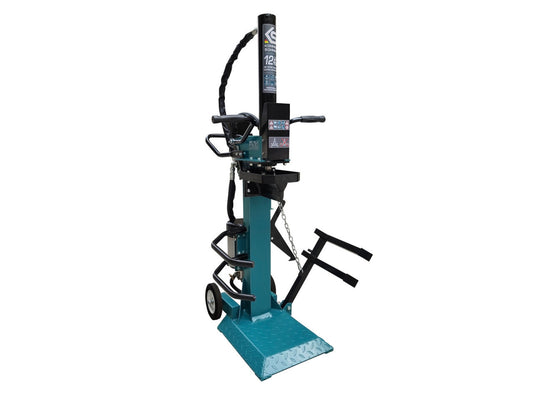 Masina electrica pt. despicat busteni pe verticala - 12 tone, lung. 65cm, Ø 40cm - Konner & Sohnen - KS 12THE V 65/40