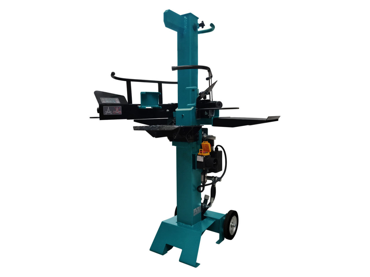 Masina electrica pt. despicat busteni pe verticala - 8 tone, lung. 55cm, Ø 40cm - Konner & Sohnen - KS 8THE V 55/40