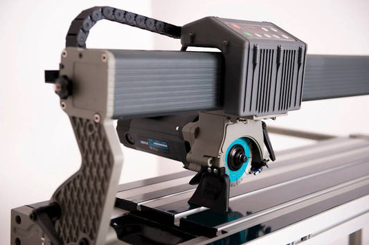 Masina semi-automata de taiat si frezat gresie, faianta, placi ceramice, 3kW, 120cm, 30mm - BIHUI-TCSA1200