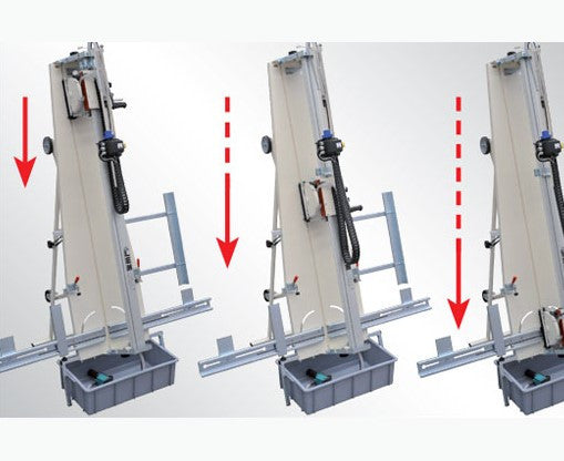 Masina verticala de taiat gresie, faianta, placi 150cm, 0.9kW, LEM 150 - Raimondi-426150