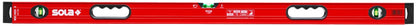 Nivelă cu bula ( Boloboc ) cu profil tubular, 240cm Big RED 3 240 - Sola-01219901