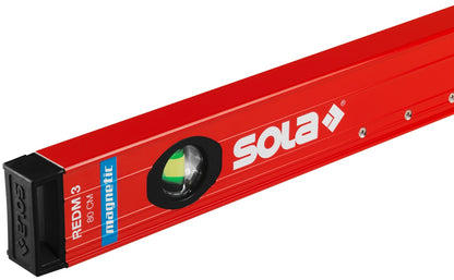 Nivelă cu bula ( Boloboc magnetic) cu profil tubular, 60cm REDM 3 60 - Sola-01812801