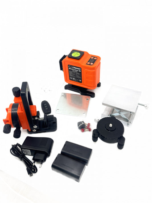 Nivela Laser Verde 3D multilinie 3x360°, 15m, Li-Ion, 3D - CNO-LF.3D